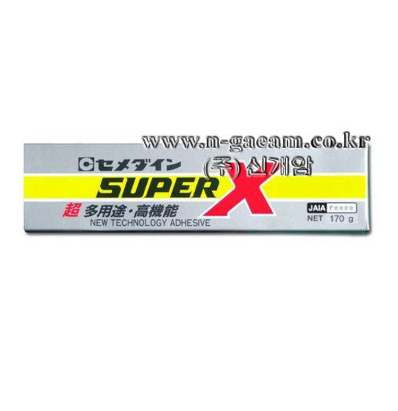 탄력성 접착제 (아크릴계) SUPER-X(백색),170g