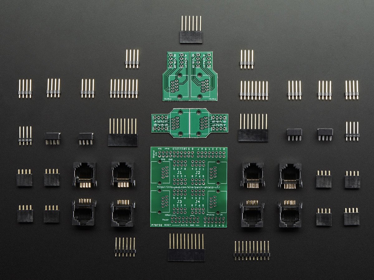 Patch shield for Arduino [v5.01] ( 아두이노 패치 쉴드 V5.01 )