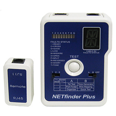 NETmate 전문가용 LAN 테스터기(NETfinder Plus)