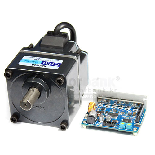 [BLDC모터] NVIS-DBLS30-G (GEARD 타입) 30W급 BLDC 모터+ 기어박스 + 초소형드라이버/일본 오리엔탈 모터드라이버 BLH시리즈 핀투핀 대응품