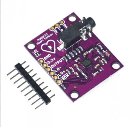 AD8232 ECG Heart monitoring sensor module ( AD8232 ECG 심장박동 모니터링 센서 모듈 )