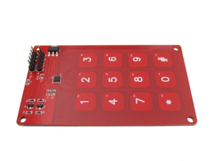 아두이노 라즈베리파이 MPR121 Capacitive Touch Keypad ( MPR121 정전식 터치키 패드 )