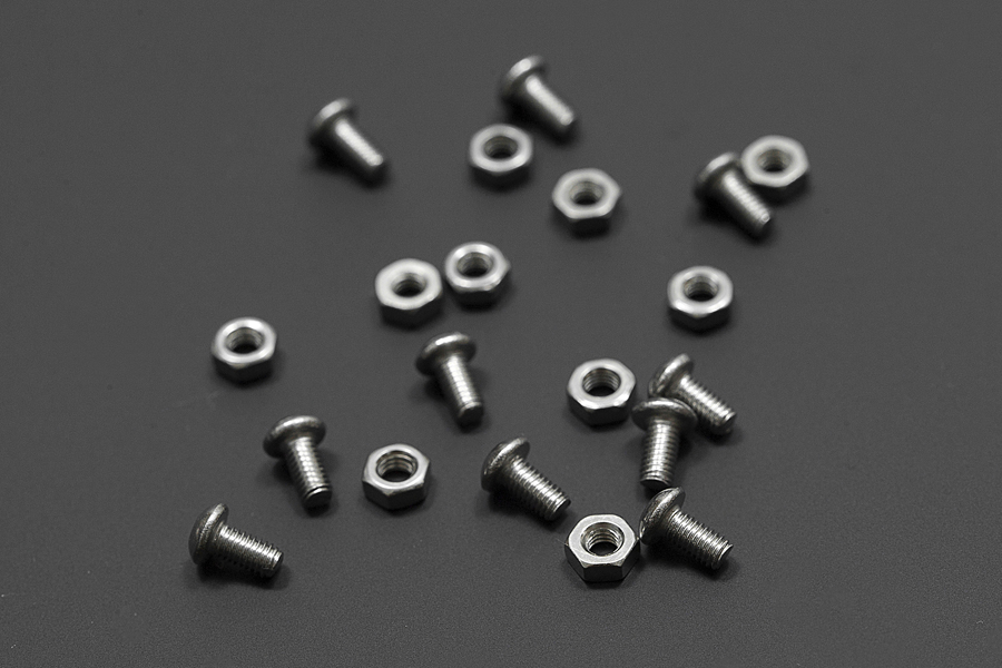 DFROBOT 10 sets M3x6 screw low profile hex head cap screw [FIT0294]