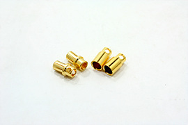 Gold connector 8.0mm set (2pair)