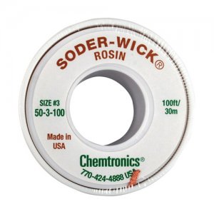 Chemtronics 50-3-100 솔더윅 2.0mm*30M(대용량)