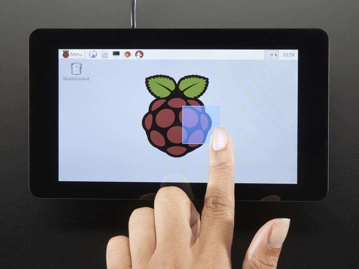Pi Foundation PiTFT - 7 Touchscreen Display for Raspberry Pi ( 라즈베리파이 7인치 터치 LCD )